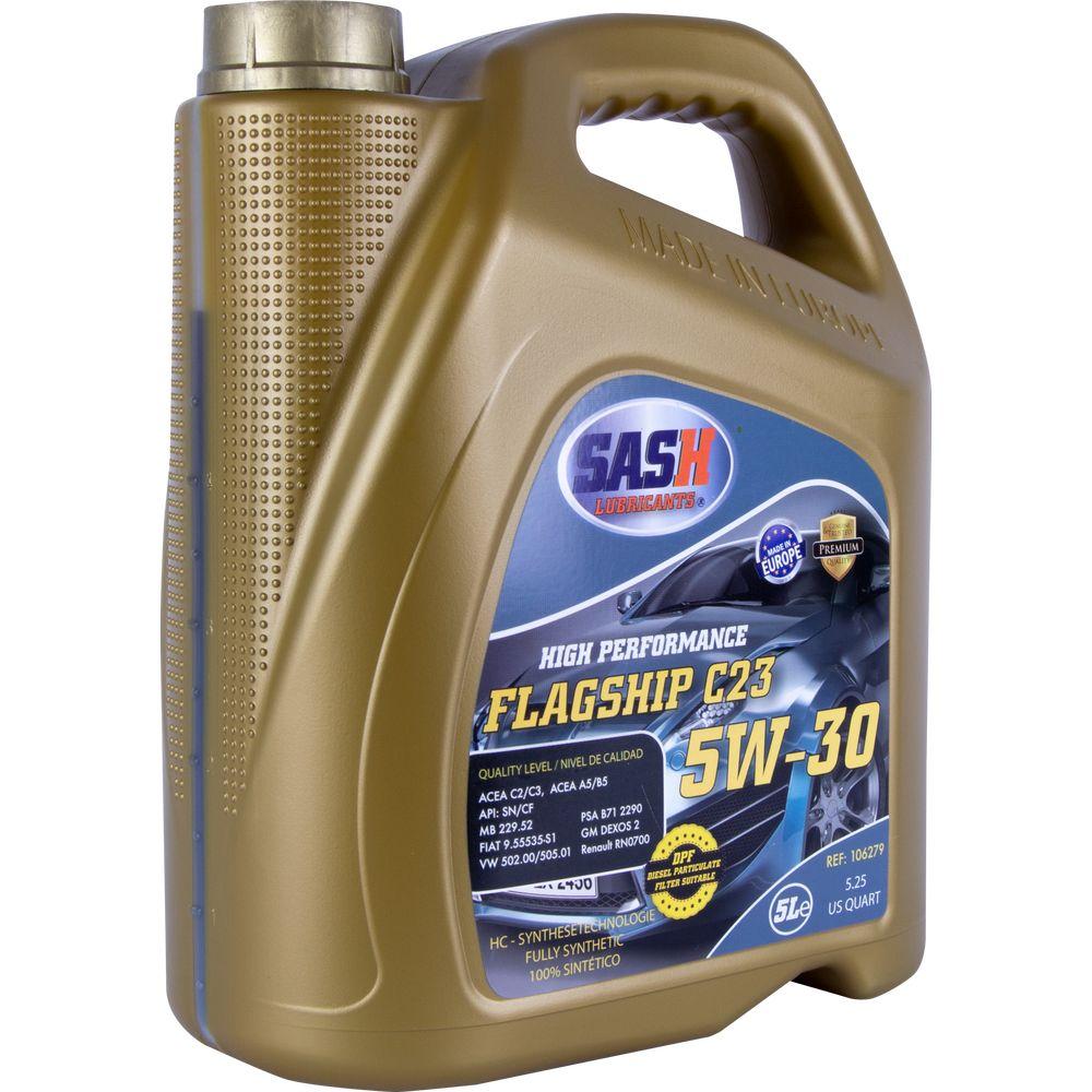 Олива моторна синтетична SASH FLAGSHIP C23 5W30 A